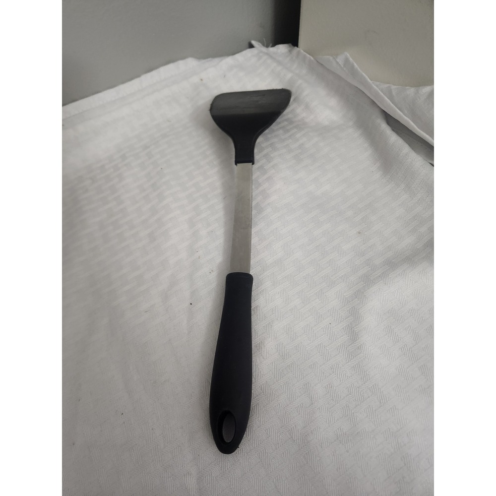 OXO Good Grips Nylon Flexible Turner Spatula Black Stainless Steel Neck
